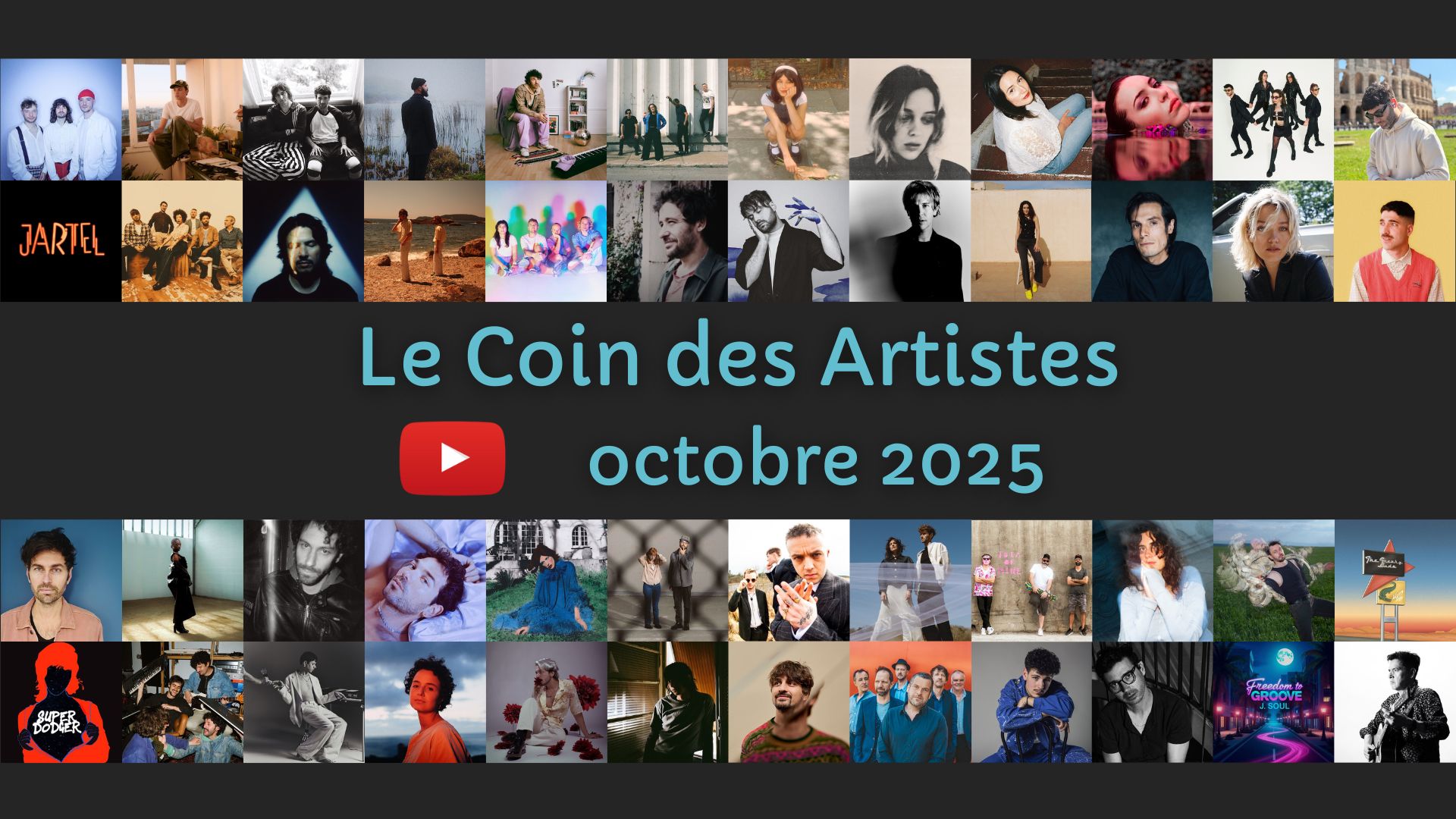 2510 youtube artistes